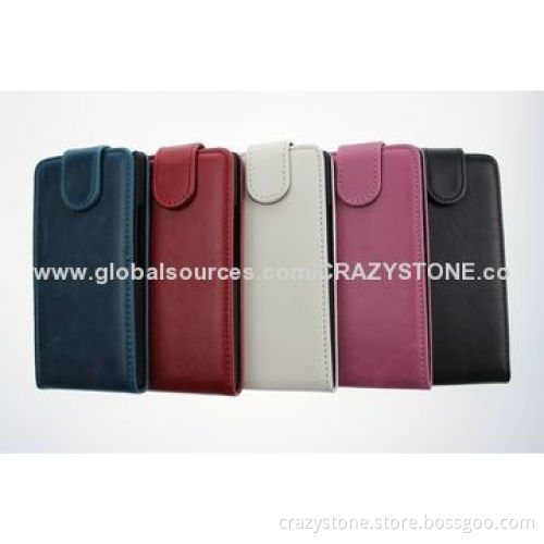 Smartphone Flip Leather Case